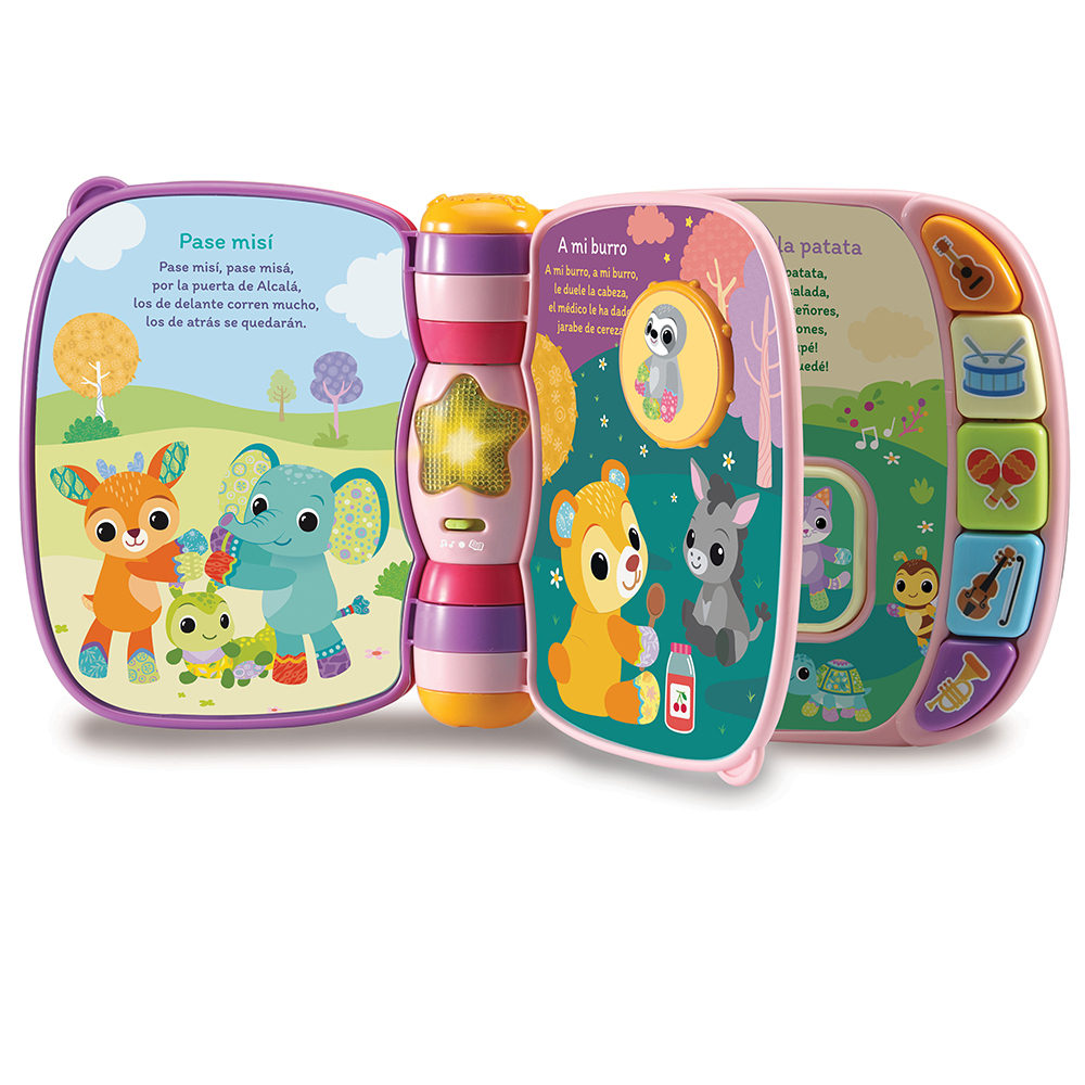 VTech - Primeras canciones, libro interactivo para bebés +6 meses