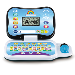 Diverblack PC Ordenador infantil educativo para aprender desde casa VTech