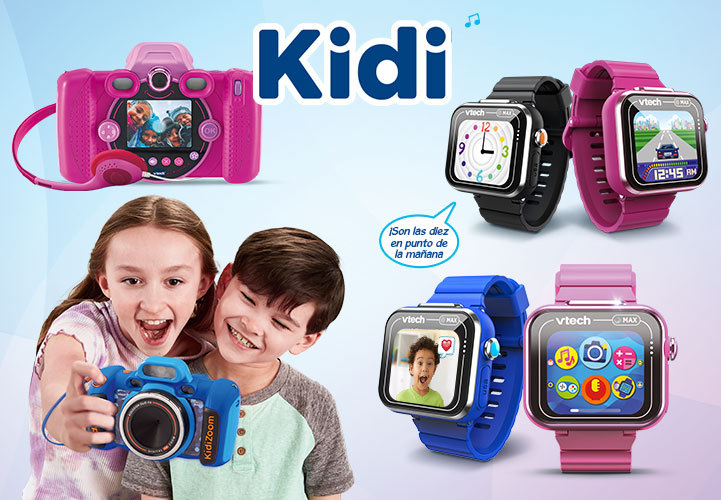 Kidizoom Duo DX color rosa Cámara de fotos y vídeos para niños 10 en 1  VTech · VTech · El Corte Inglés