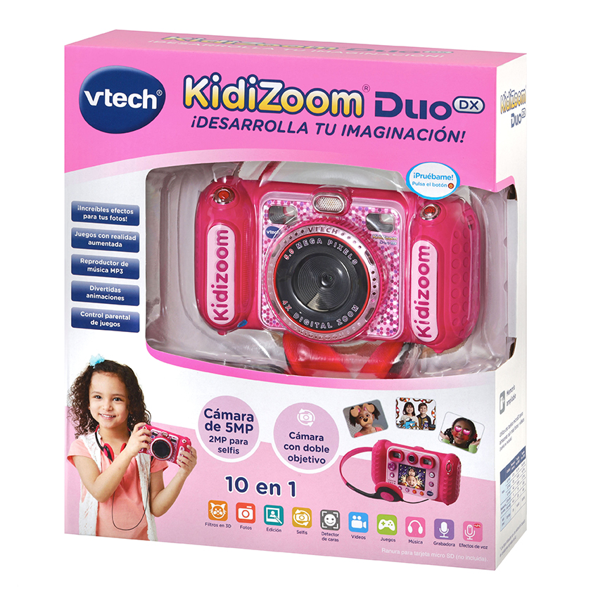 Comprar Cámara de fotos Kidizoom Duo FX rosa VTech · VTech · Hipercor