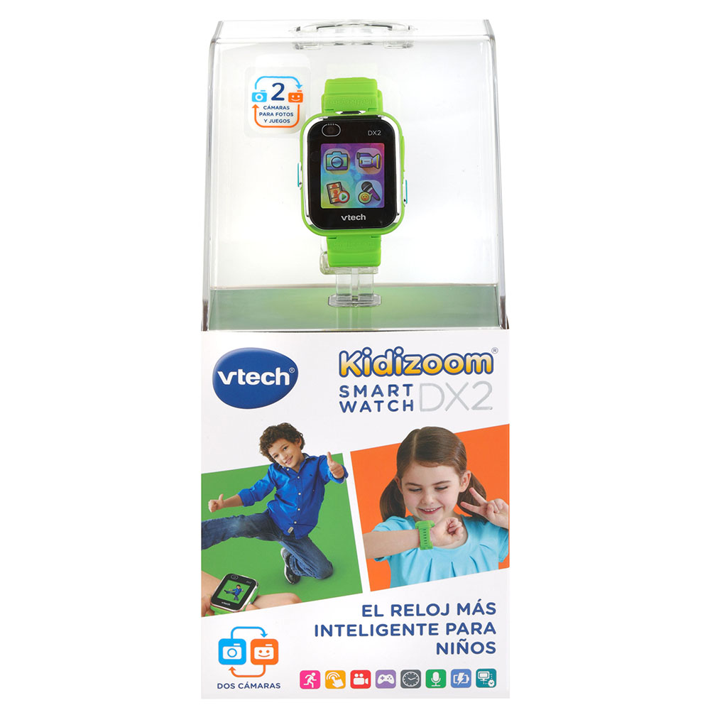 VTech - Kidizoom Smartwatch DX2 color frambuesa, Reloj inteligente