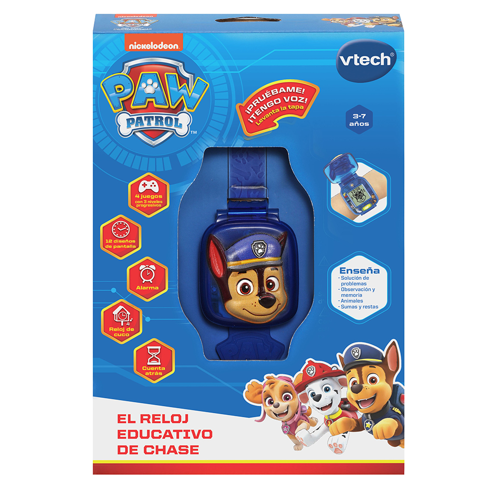 VTech - Reloj educativo de Chase - Patrulla Canina