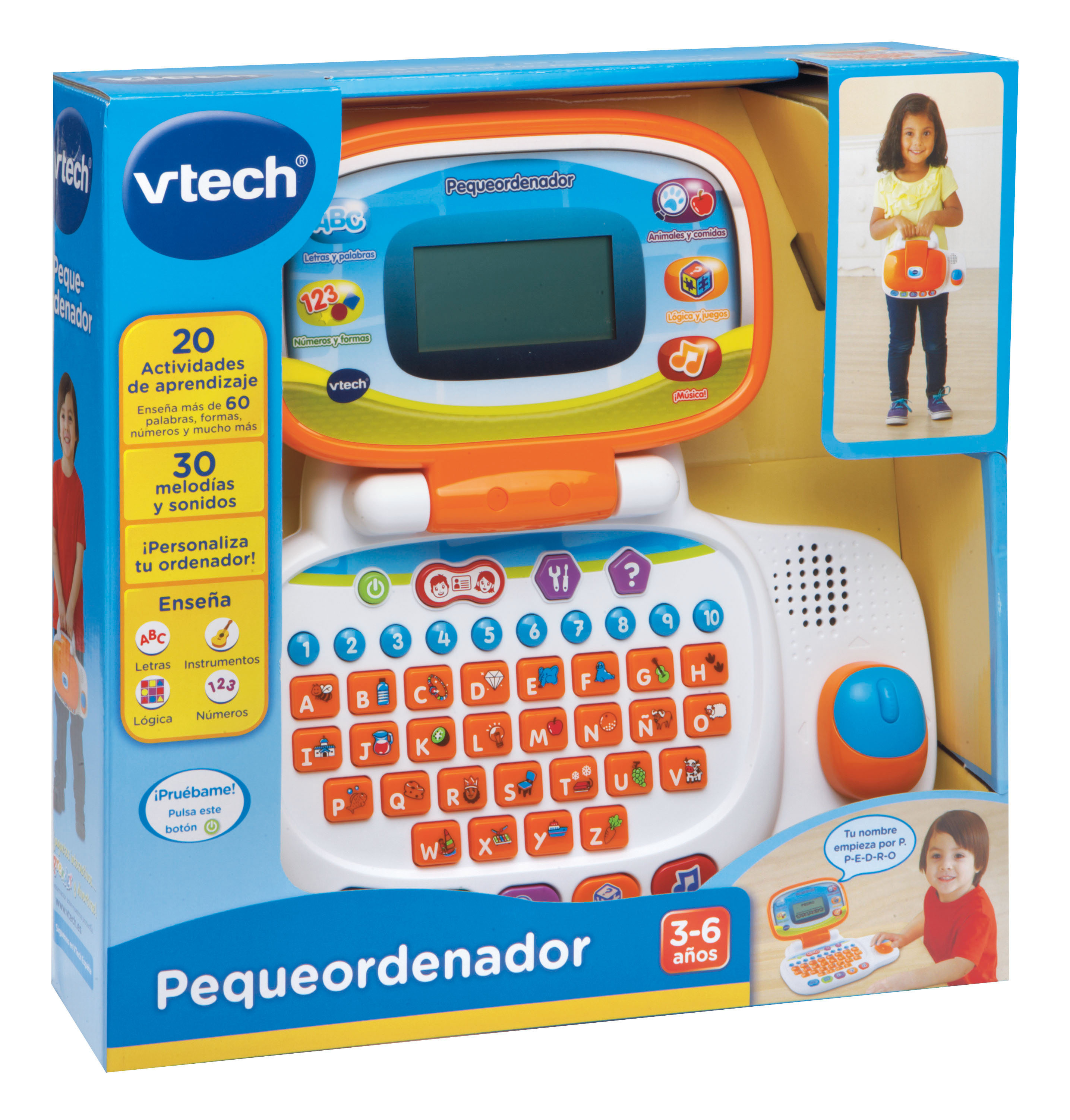 VTech - Ordenadores y tabletas educativas, Juguetes Preescolar 3-6