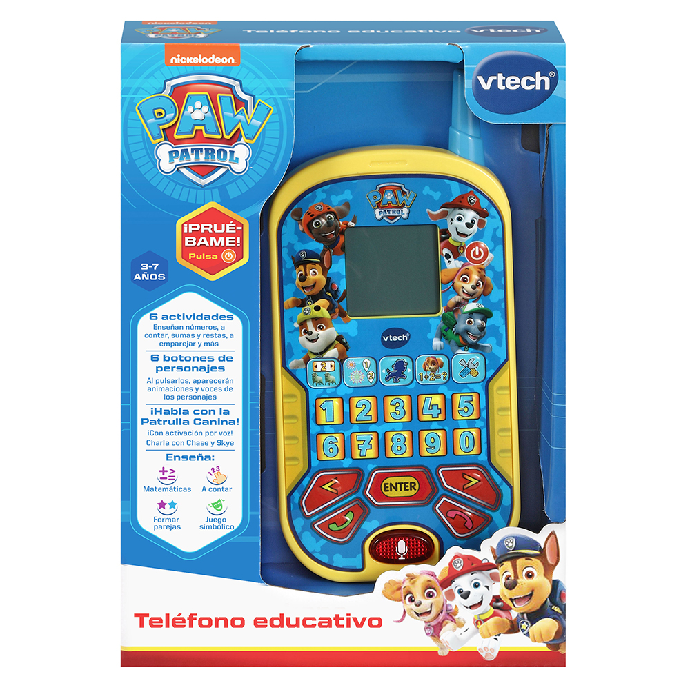 VTech - Teléfono educativo de la Patrulla Canina