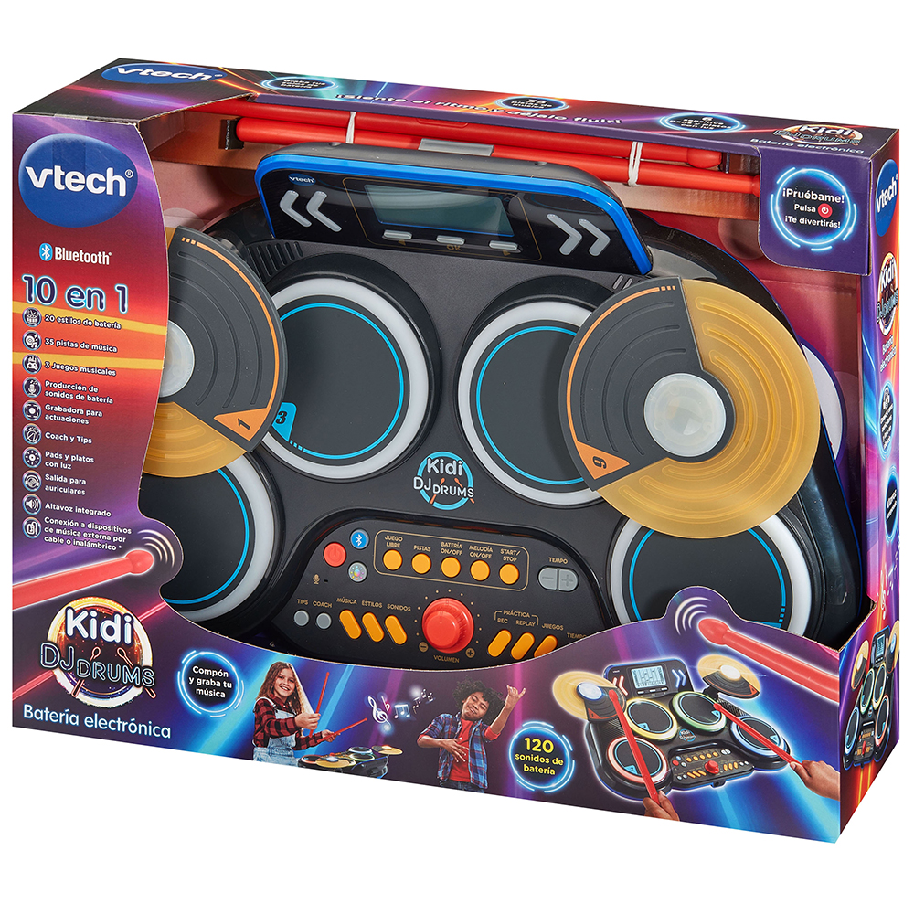 VTech - Kidi DJ Drums Batería electrónica