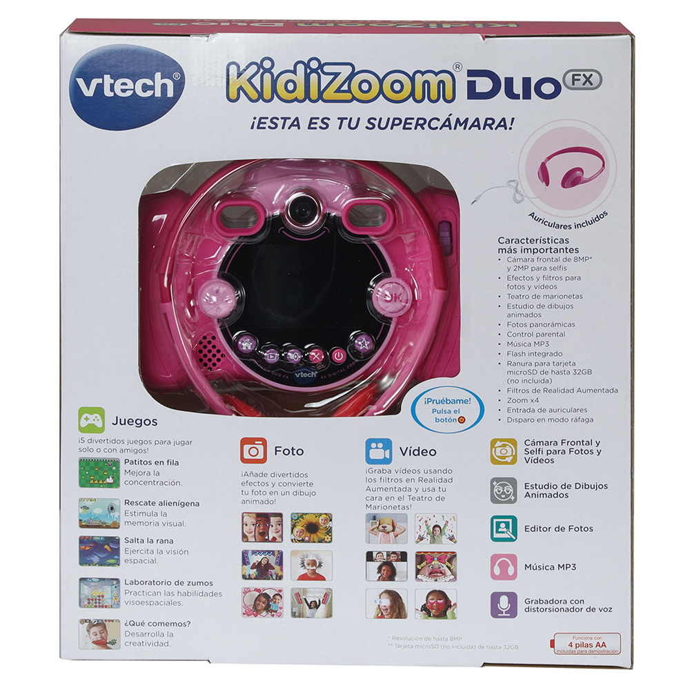 VTech - Kidizoom Duo FX cámara de fotos infantil 