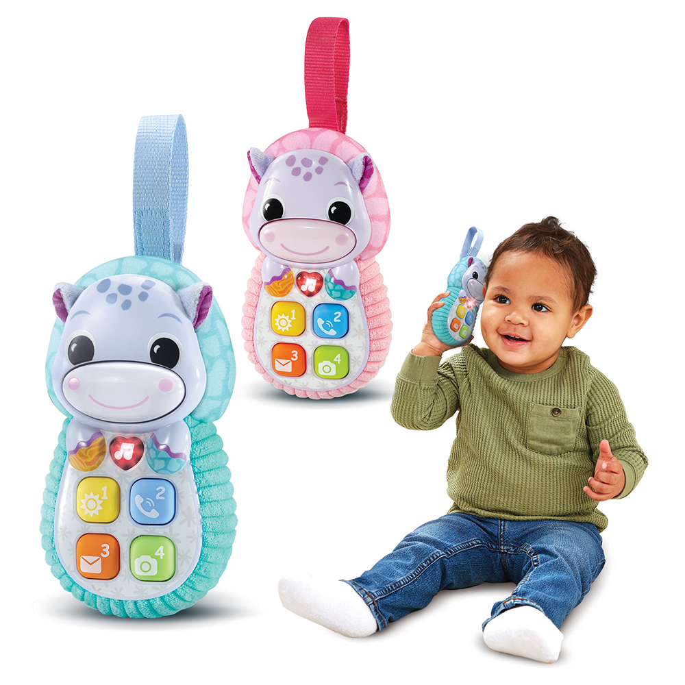 VTech Baby Telefono Giocattolo Hipo Pop It - Interattivo Con Luci E Suoni - Per Bambini 6+ Mesi - Versione Spagnola - 3
