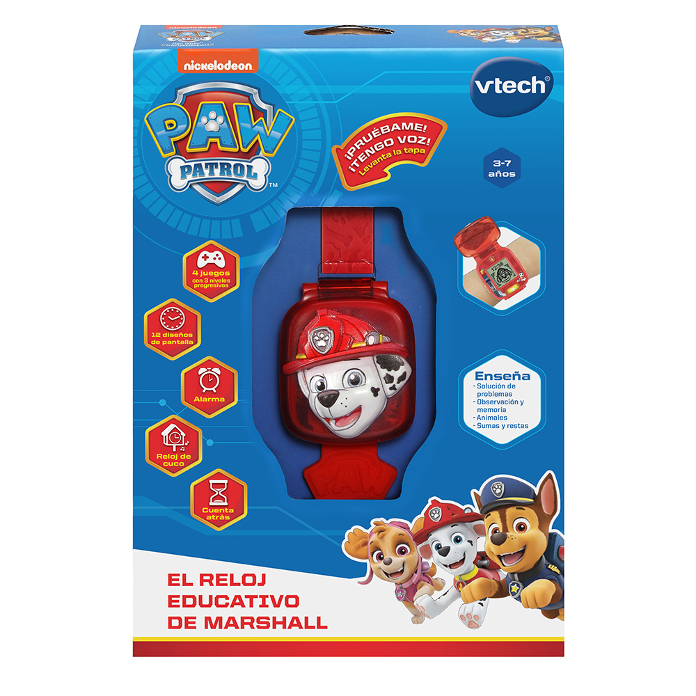 VTech - Reloj educativo de Marshall - Patrulla Canina