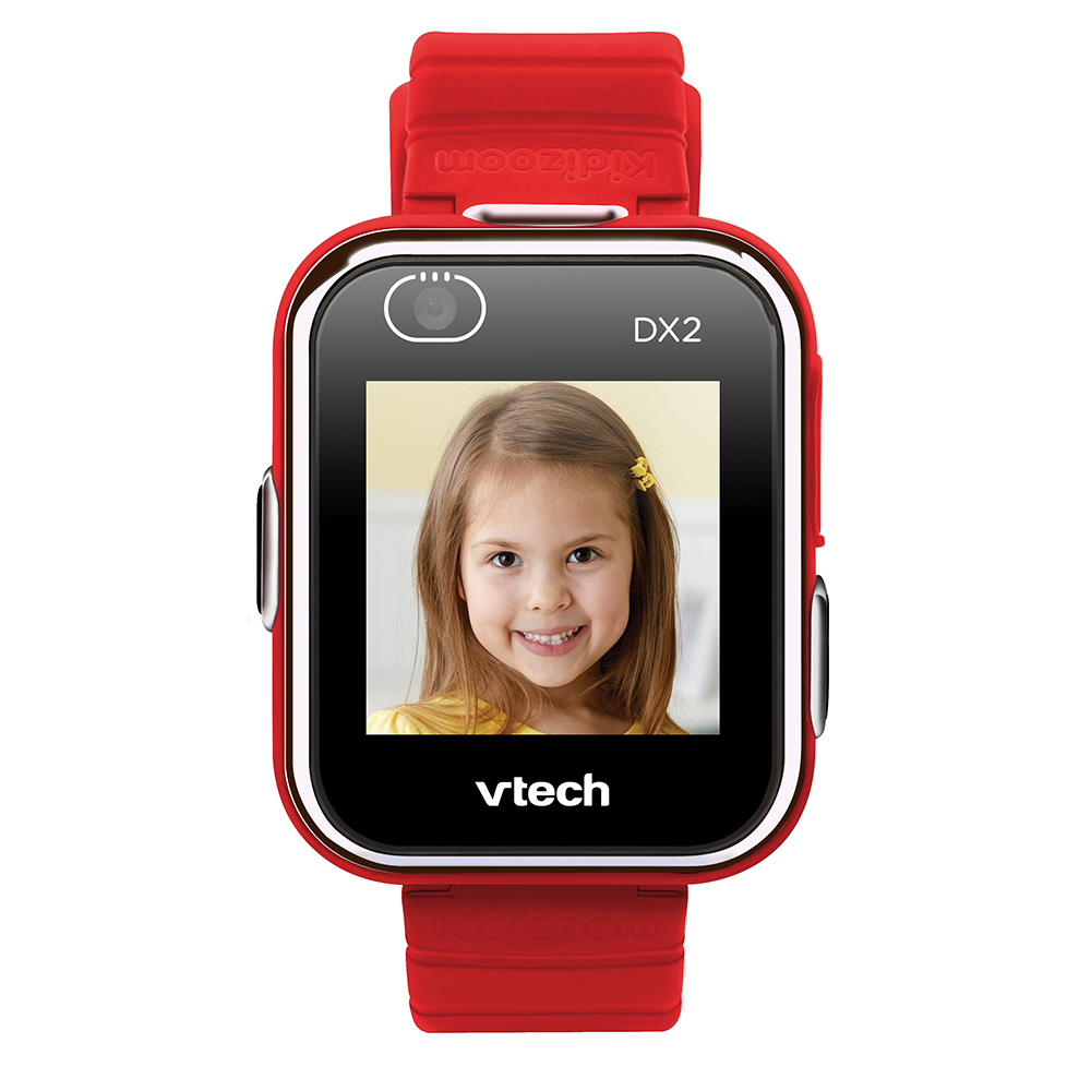 VTech - Kidizoom Smartwatch DX2 color rojo, Reloj inteligente para
