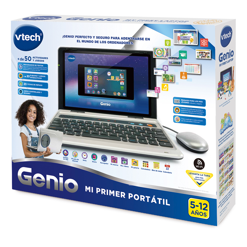 VTech - mi primer portátil, ordenador infantil para niños