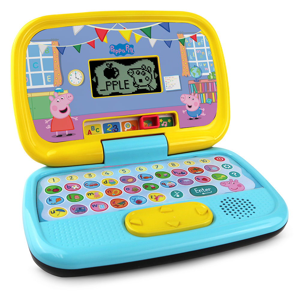 VTech Téléphone Éducatif Peppa Pig - Écran LCD, Voix Originales - Apprentissage 2-5 Ans
