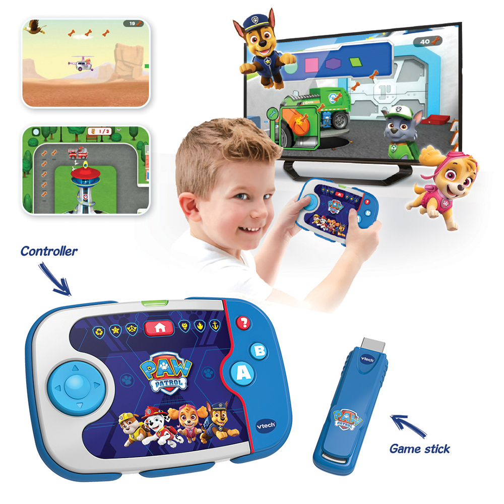 VTech - V.Smile TV New Generation Patrulla Canina al rescate La primera  Plug & Play educativa para los peques