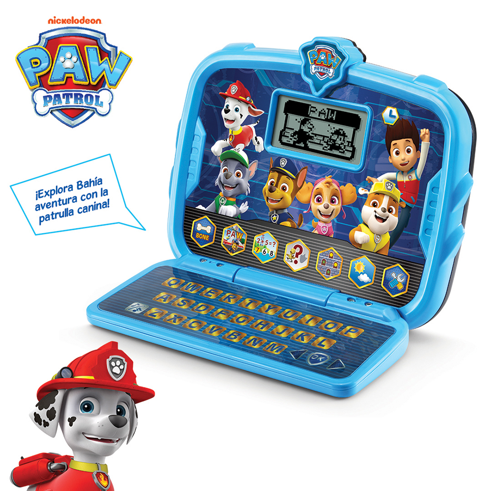 VTech - Ordenador educativo Patrulla Canina, Juguetes educativos