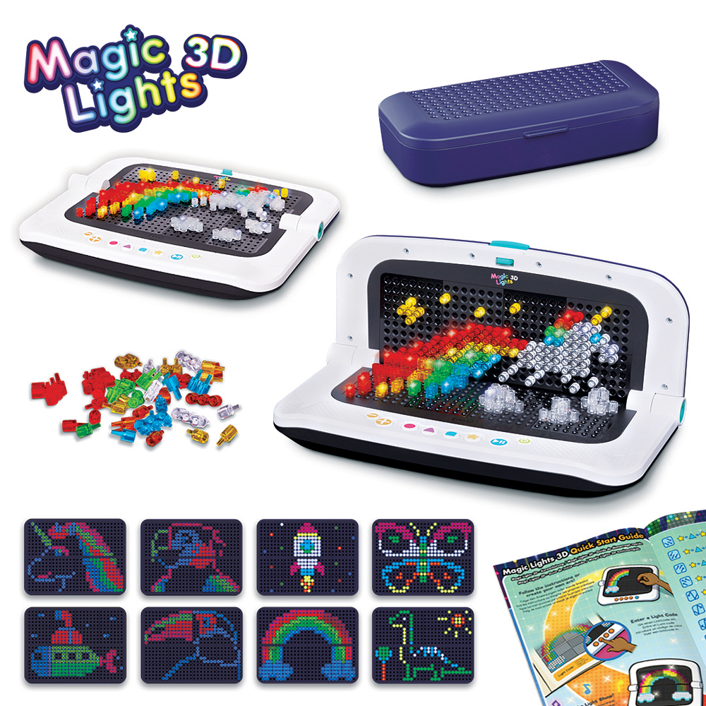 Magic lights 3d, activites creatives et manuelles