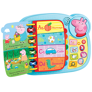 VTech - Peluche interactive Peppa Pig - Les petites histoires de Peppa