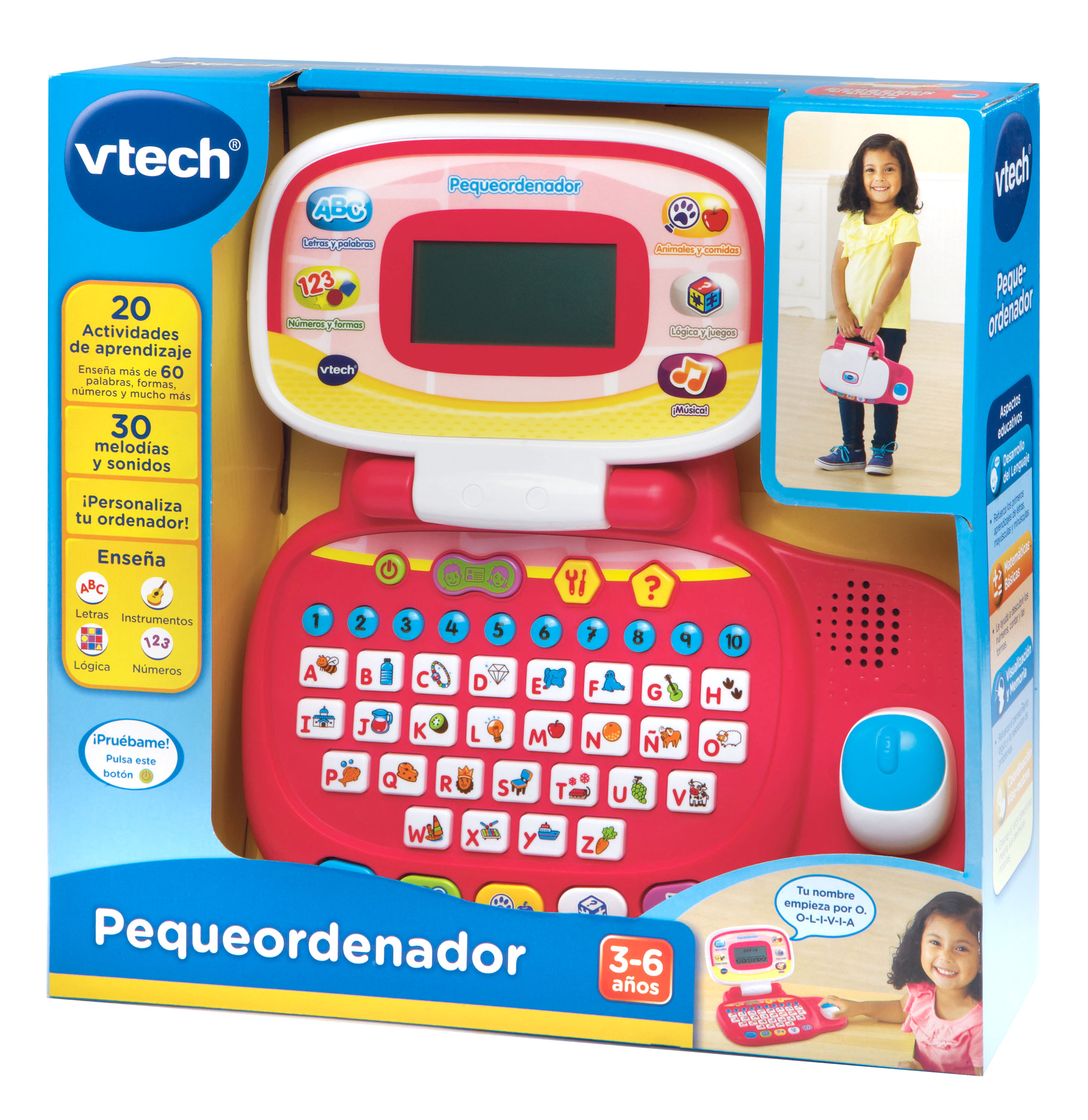 VTech - Ordenadores y tabletas educativas, Juguetes Preescolar 3-6 años