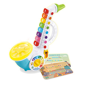 Saxofón Juguete Para Niños – Instrumento Musical Simulación Con Sonido Realista, Fácil De Tocar Y Educativo