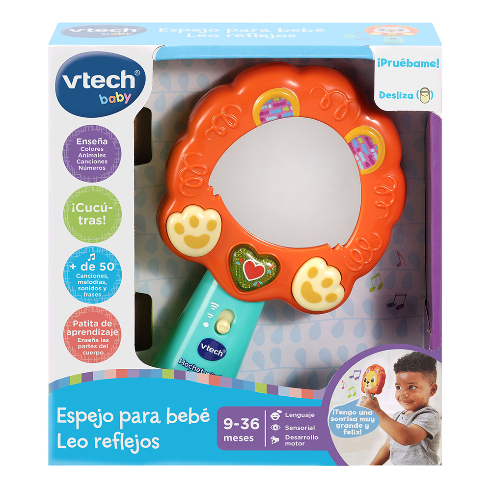 VTech - Espero para bebé Leo reflejos, sonajeros y mordedores para bebés