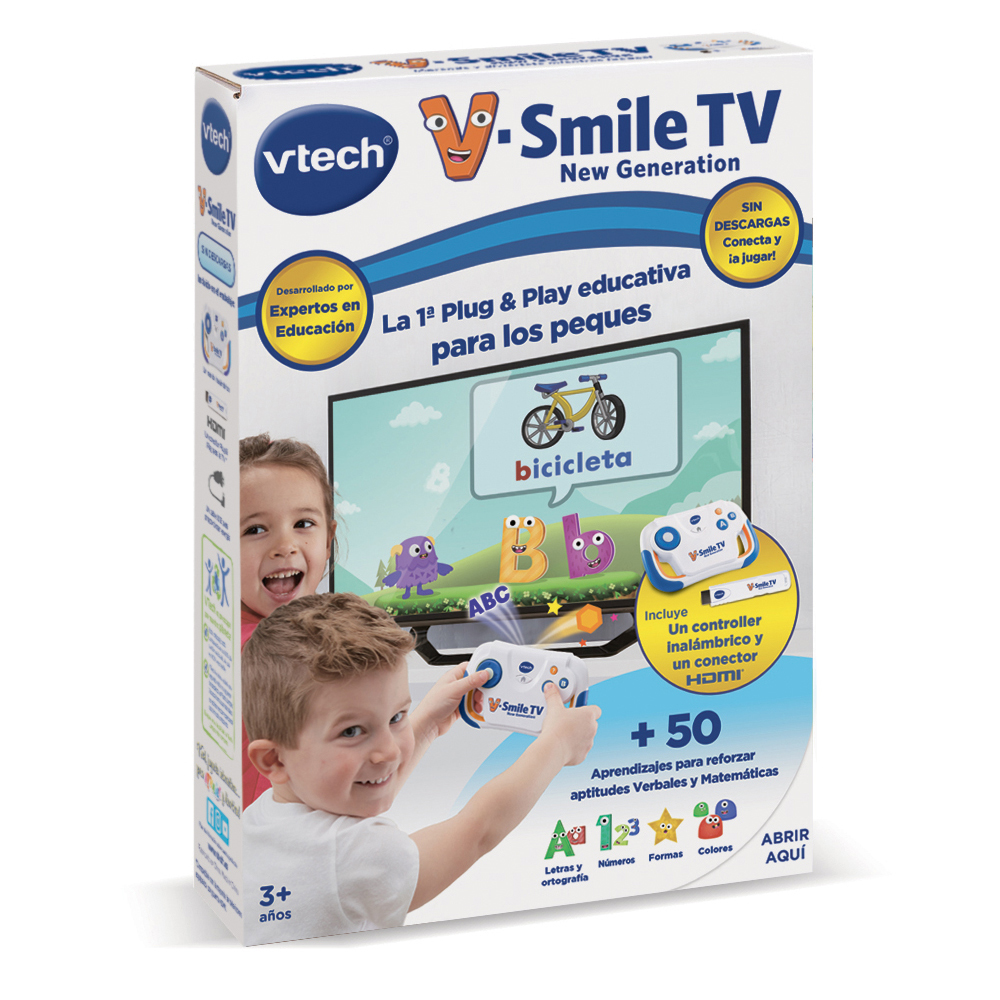 VTECH - ABC smile tv ma première console - Dès 3 ans - Super U