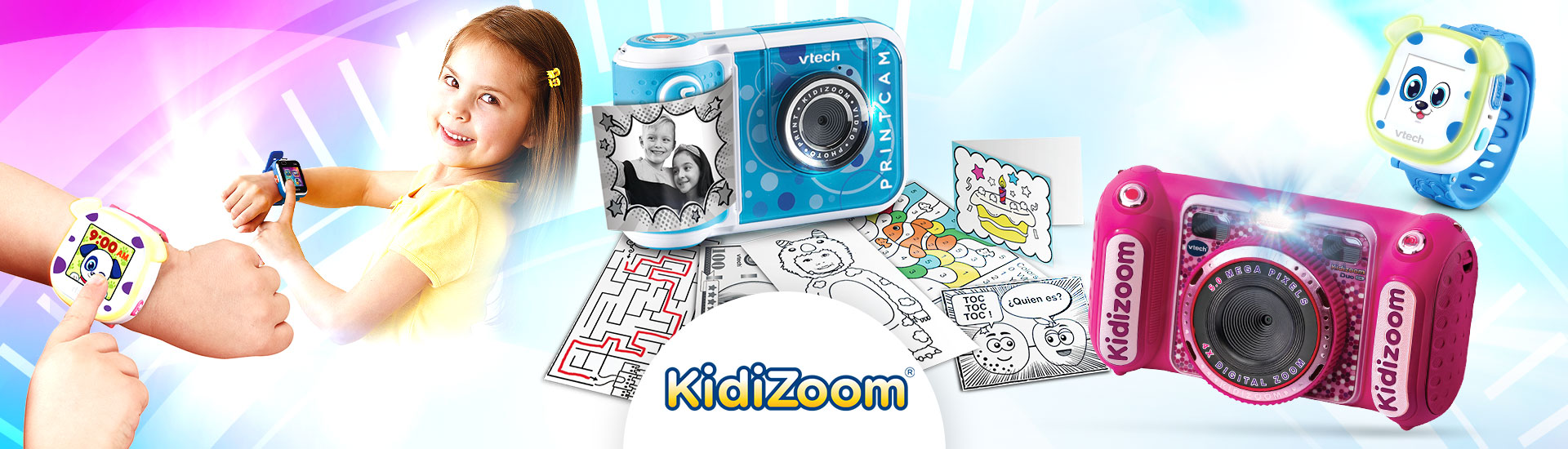 VTech - Kidizoom Duo FX cámara de fotos infantil 