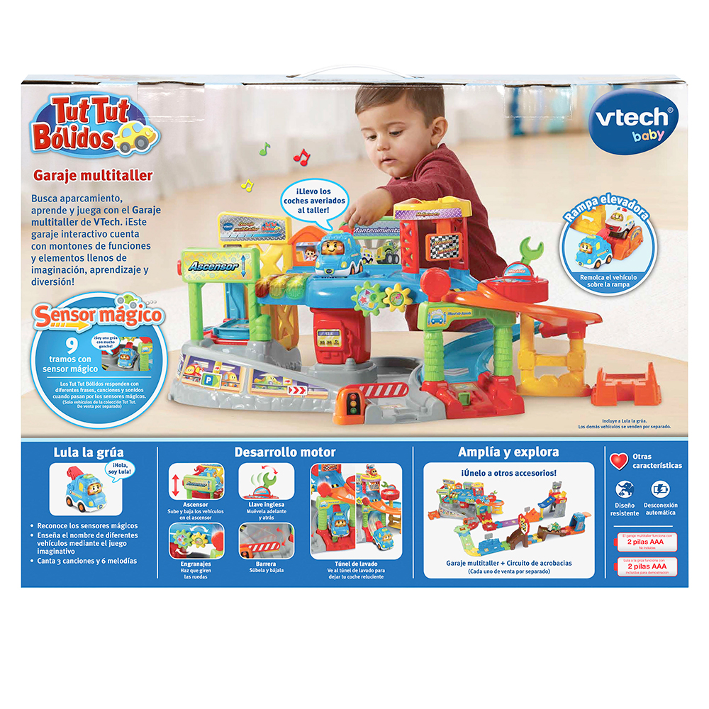 VTECH - Tut tut bolides 1er garage + Ethan - Dès 12 mois - Super U, Hyper  U, U Express 