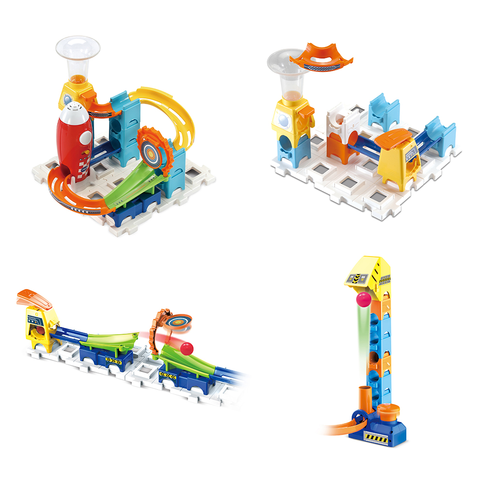 VTech - Circuit de billes Marble Rush - Rocket Set Electronic M100E