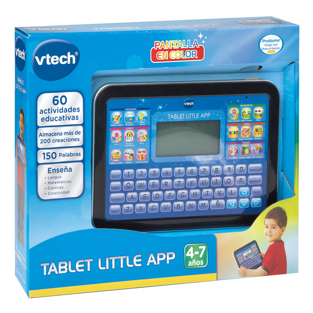 Rosa Ordenador Infantil Vtech Genio Little App VTech Tablet Little