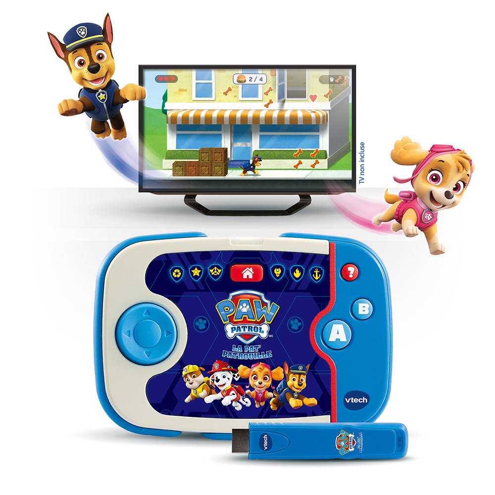 VTech - Ordenador educativo Patrulla Canina, Juguetes educativos para niños  +3 años