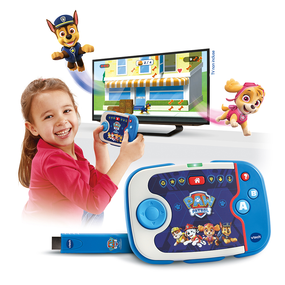 VTech - V.Smile TV New Generation Patrulla Canina al rescate La primera  Plug & Play educativa para los peques