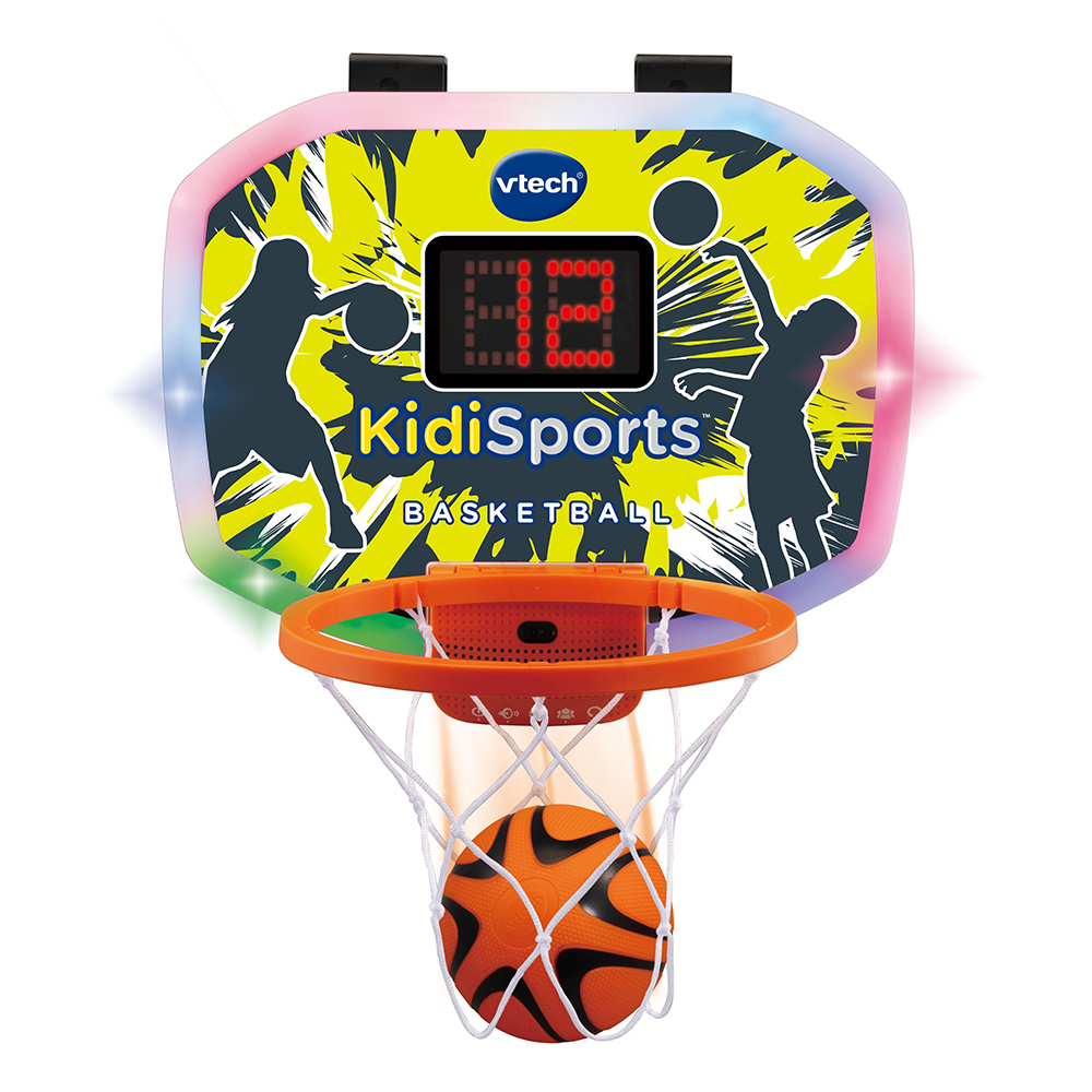 VTech - Kidisports basketball, canasta de baloncesto interactiva