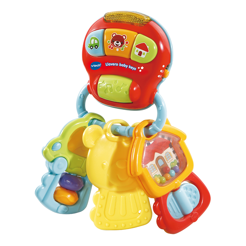 VTech Baby - Llavero Baby keys, Sonajeros y mordedores, Juguetes Bebé 0-12  meses