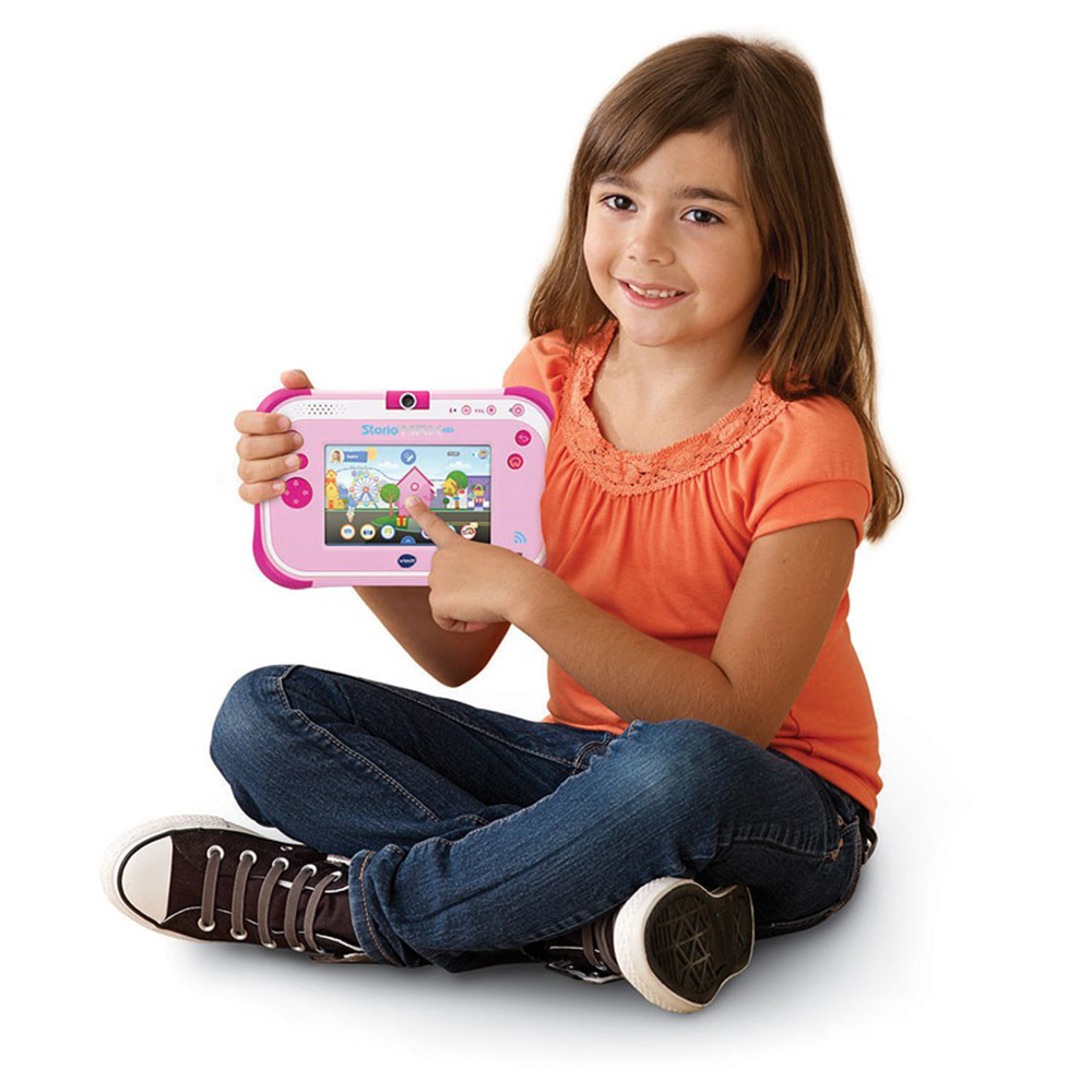 VTech - Storio Max XL 7 rosa, tableta educativa multifunción