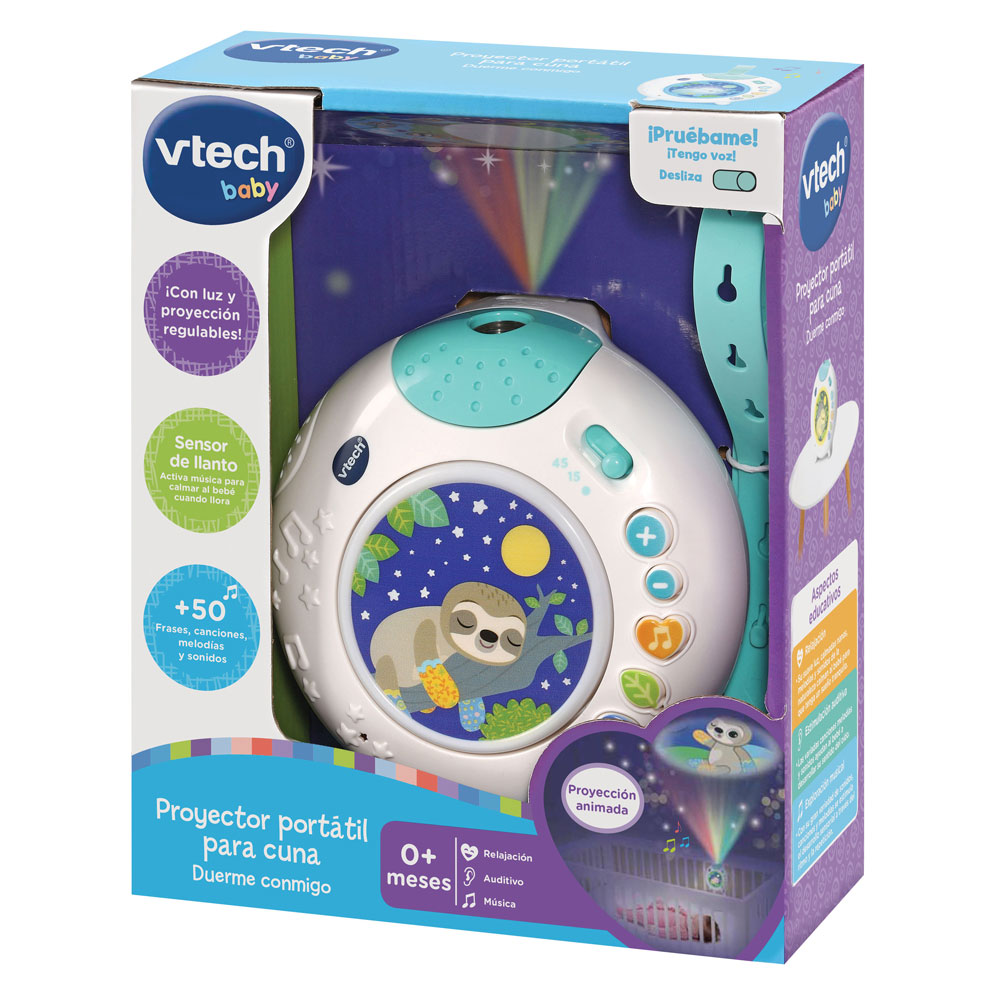 VTech Baby - Proyector portátil para cuna Duerme conmigo, Móviles