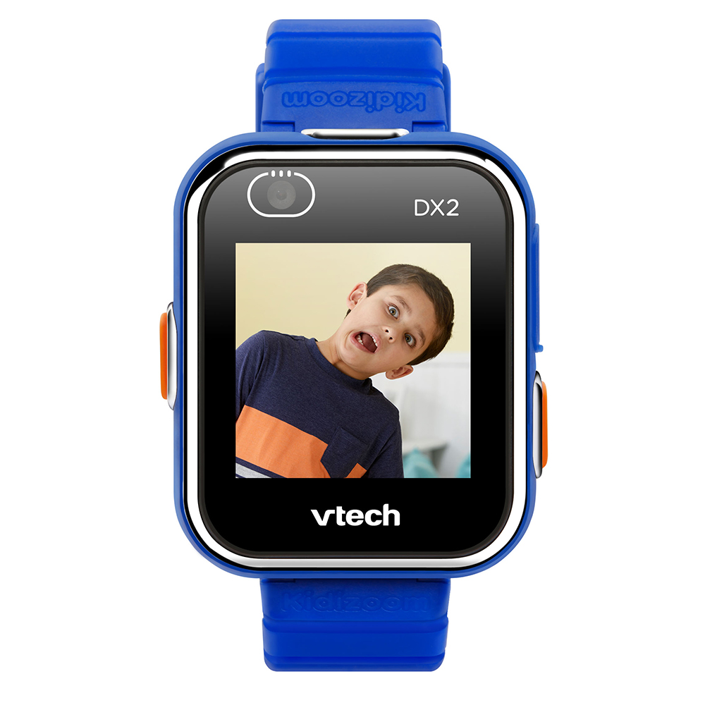 VTech - Kidizoom Smartwatch MAX azul, Reloj inteligente para niños
