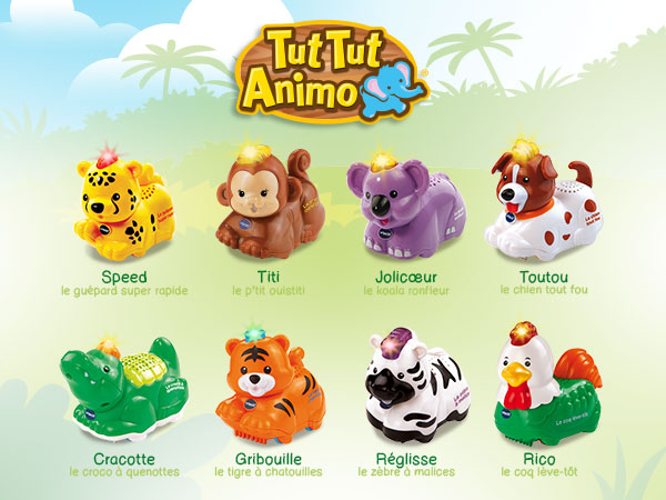 Tut Tut Animals juguetes interactivos de animales VTech