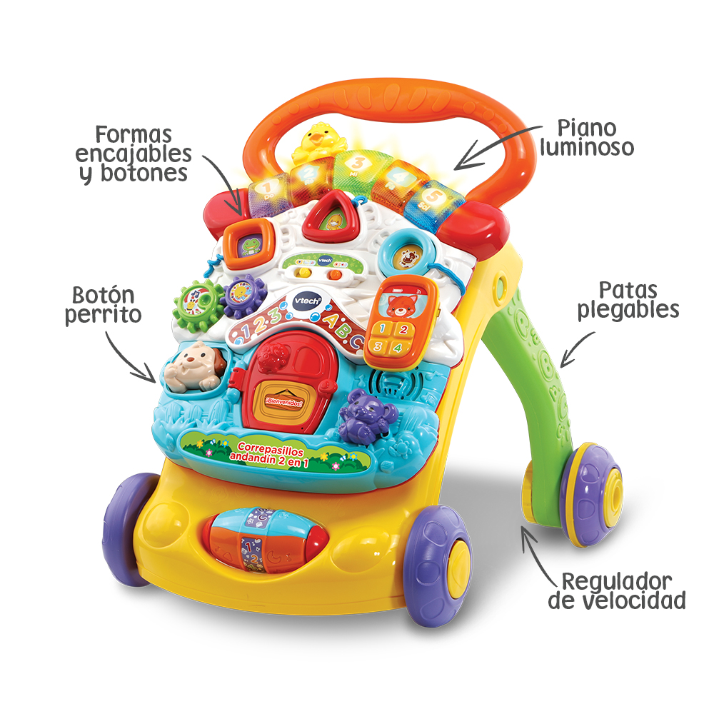 Andadera PlayGo 2 en 1 Para Bebe