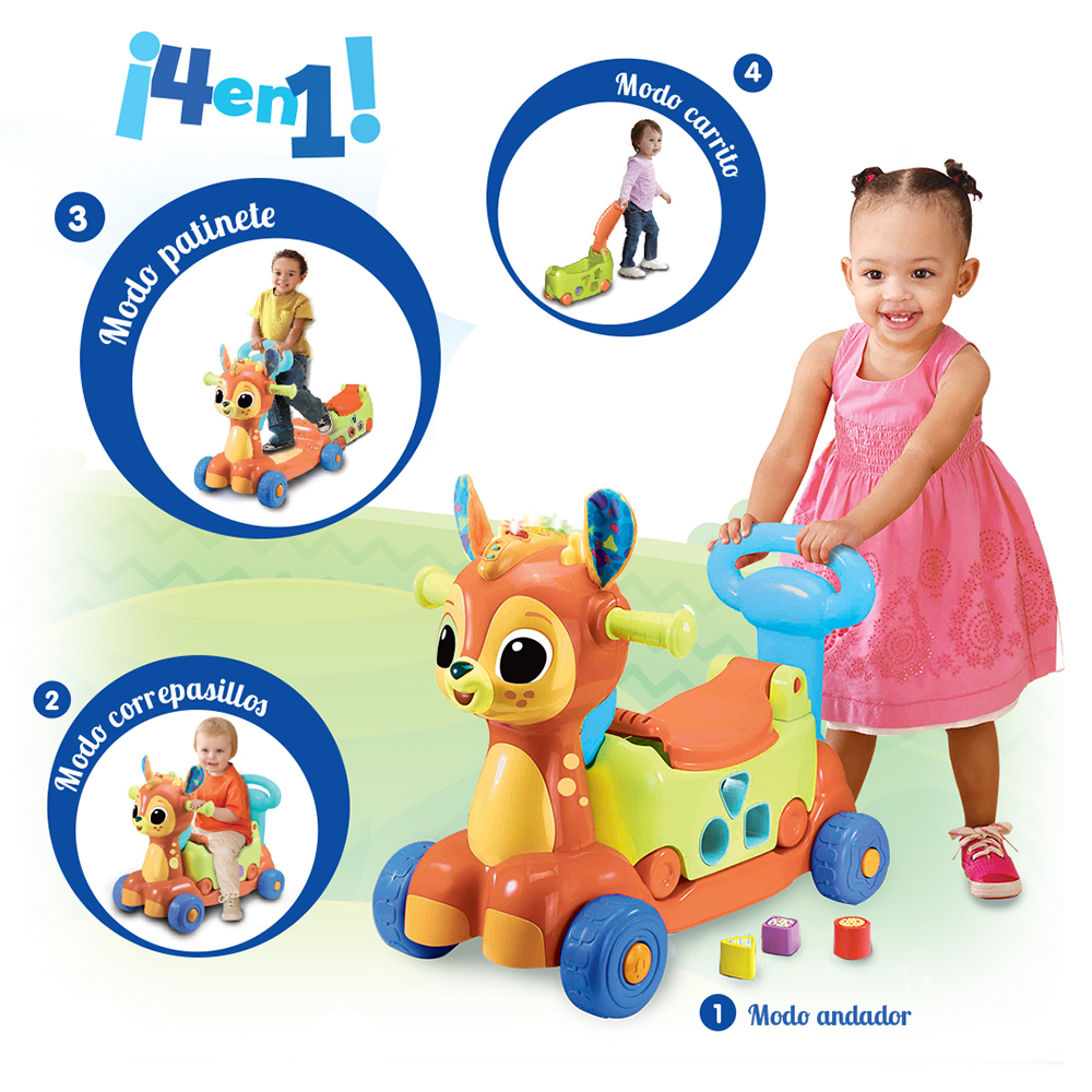 VTech - Pradera la cervatilla correpasillos, juguete para niños +