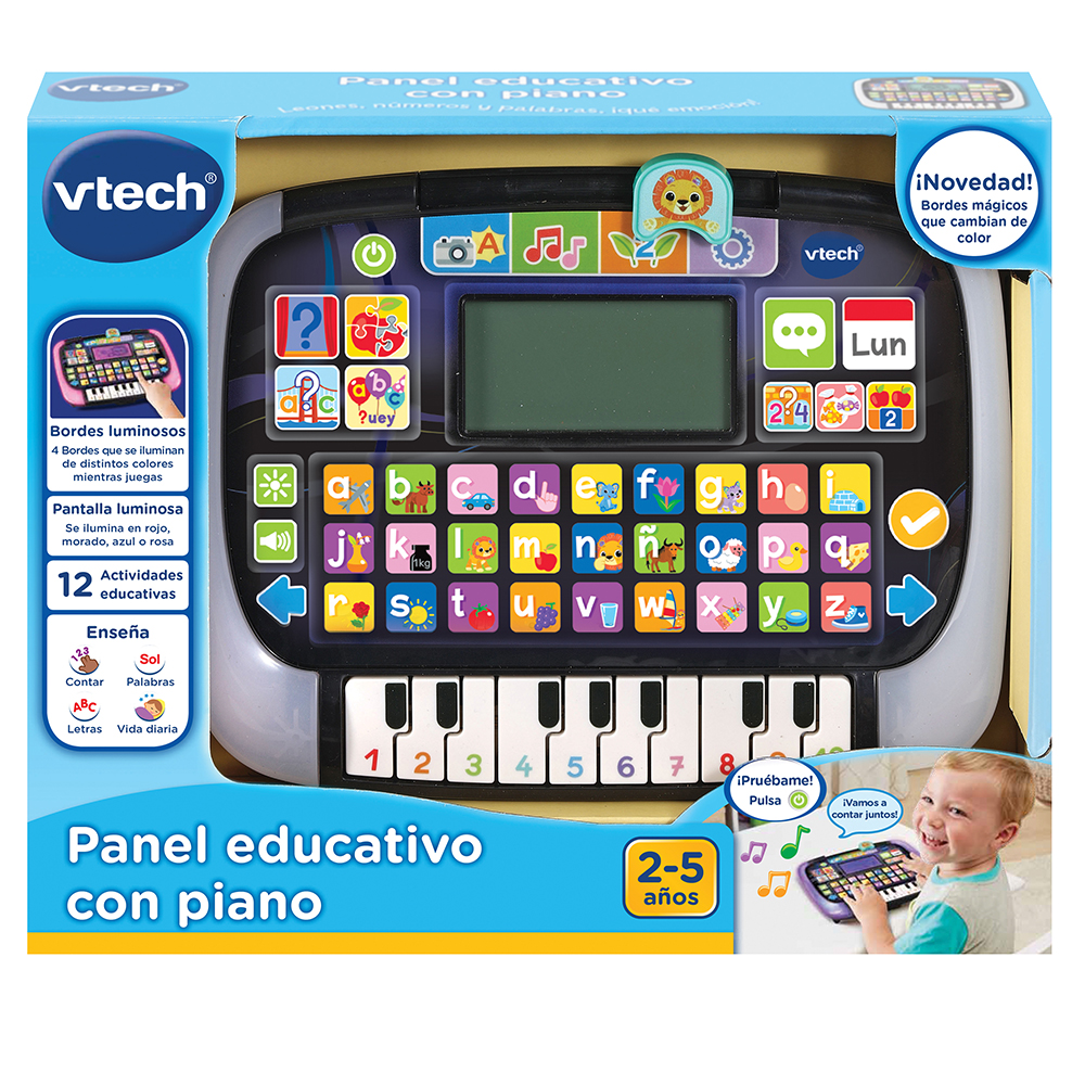 VTech - Panel educativo con piano Tablet infantil multi-app