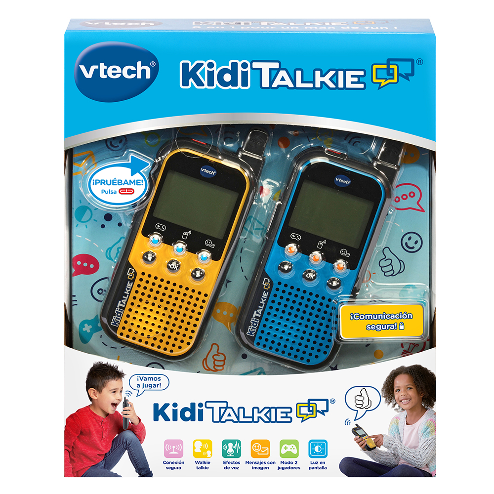 VTech - KidiTalkie 6 en 1, walkie-talkie para niños