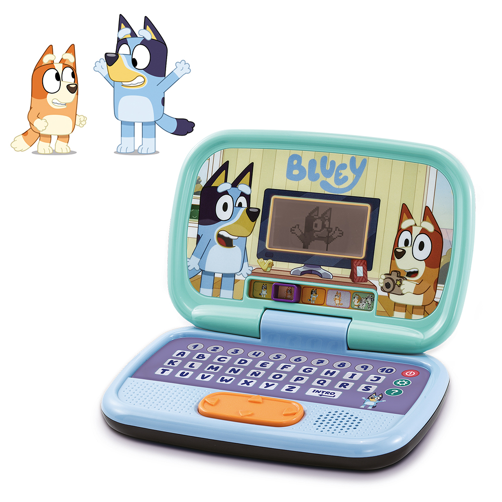 VTech - Ordenador de actividades de Bluey, Juguete para niños +3 años.